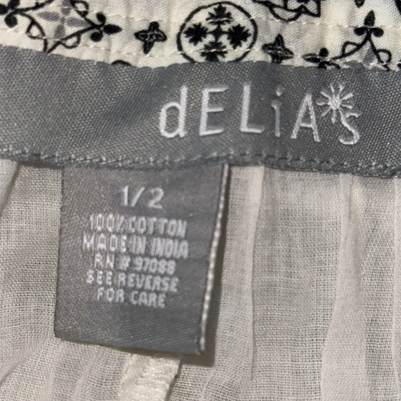 Delia’s Y2K Cotton A Line Skirt - Picture 6 of 7